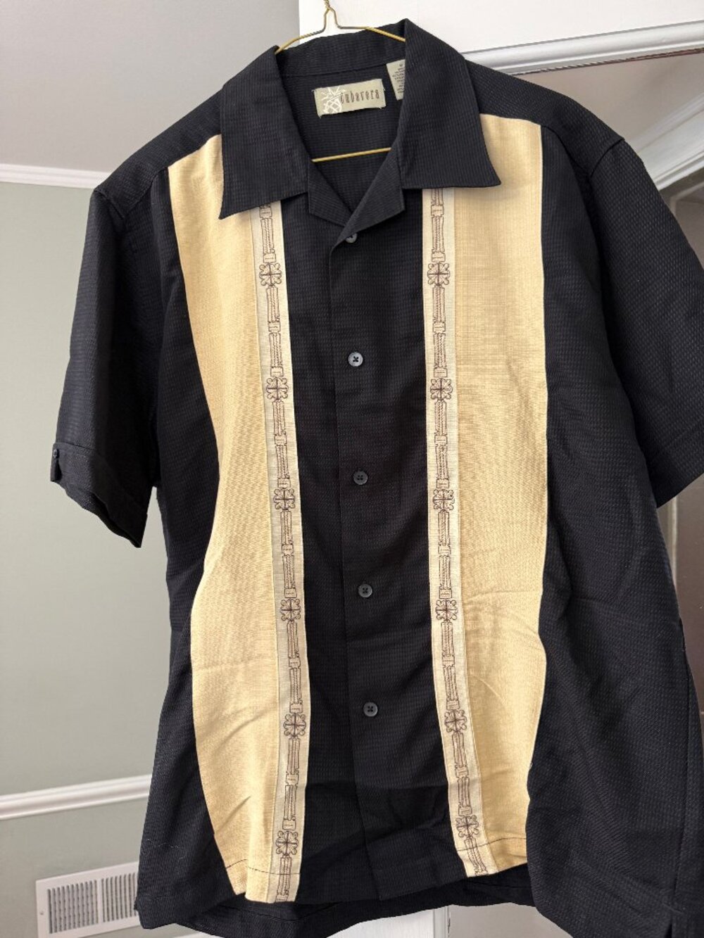Men's Short-sleeved button down shirt